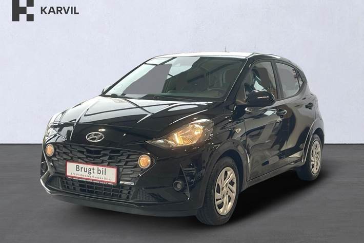 Sort Hyundai i10 fra 2020 set udefra