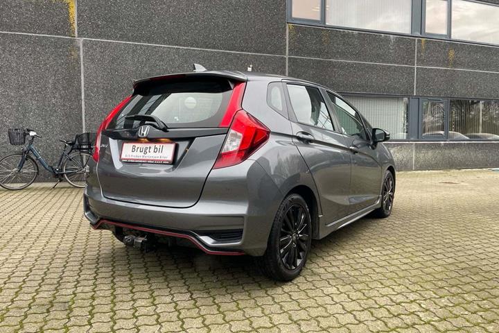 Grå Honda Jazz fra 2018
