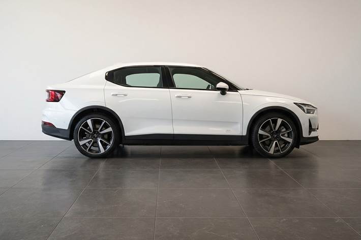 Hvid Polestar 2 fra 2020