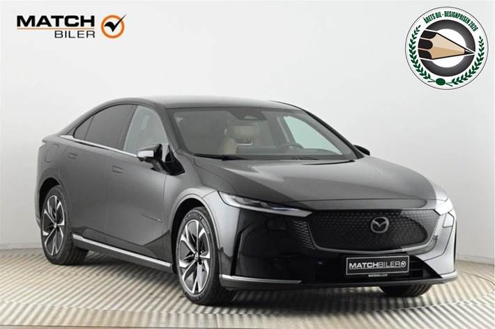 Sort Mazda 6e fra 2026 set udefra