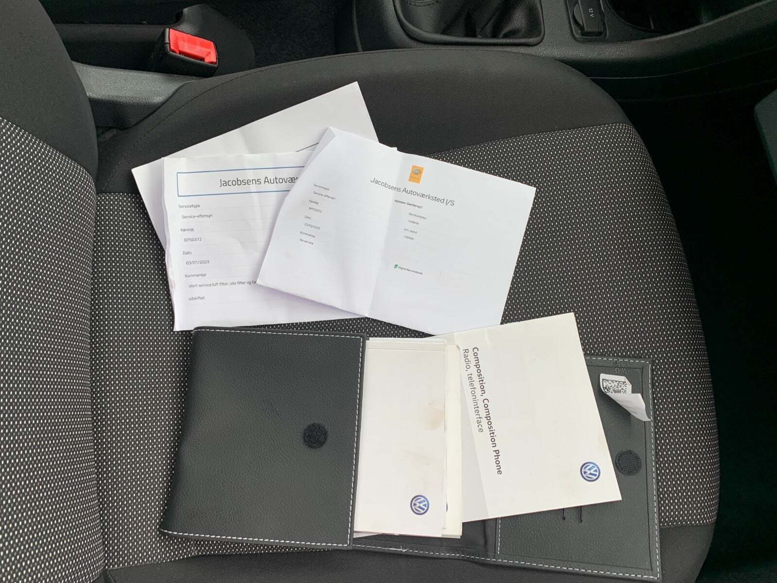 Hvid VW UP! fra 2018