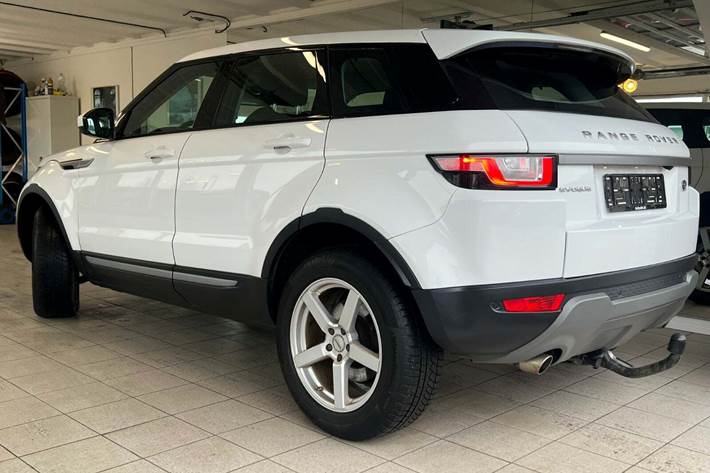 Hvid Land Rover Range Rover evoque fra 2017