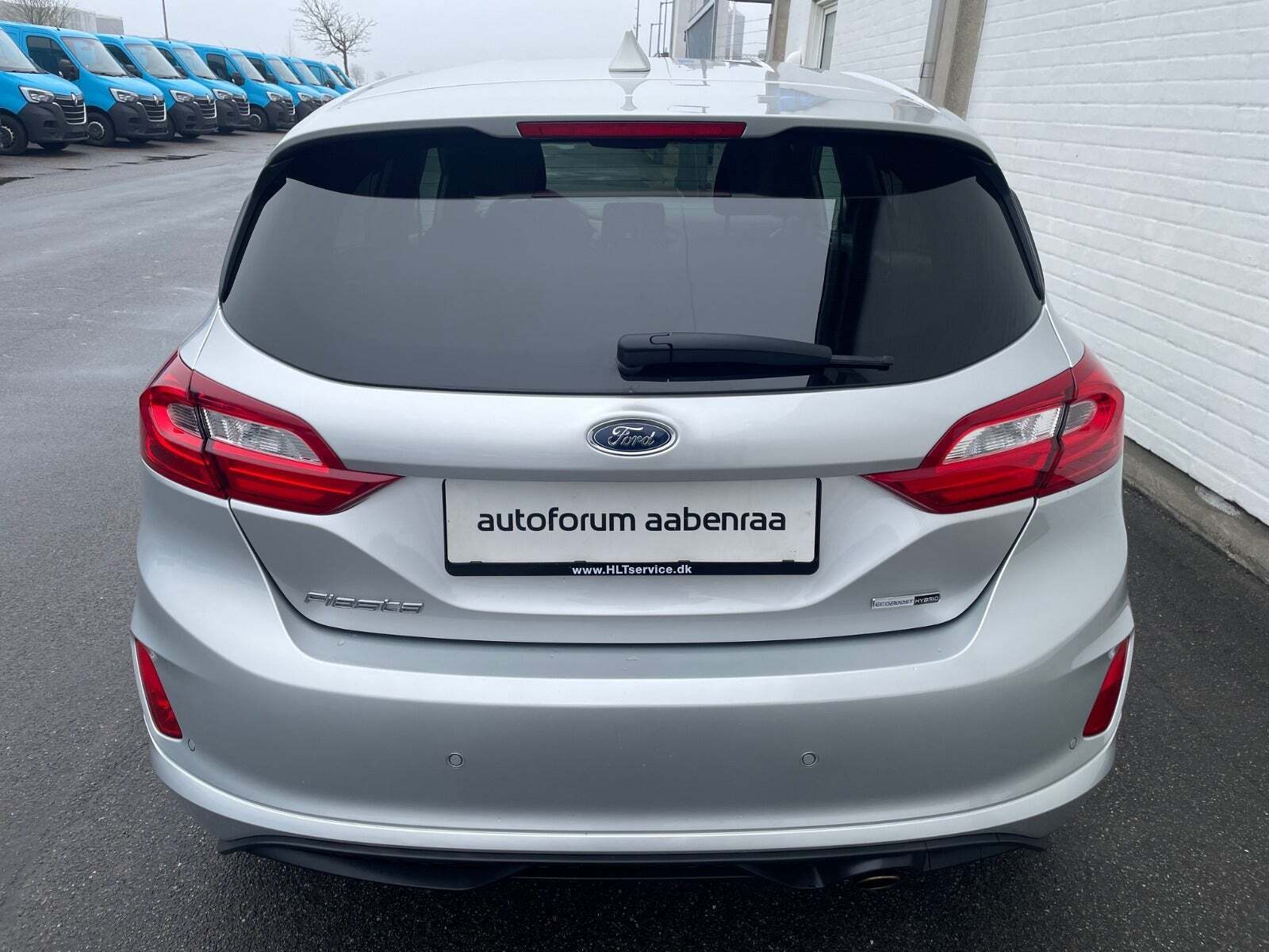 Sølv Ford Fiesta fra 2021