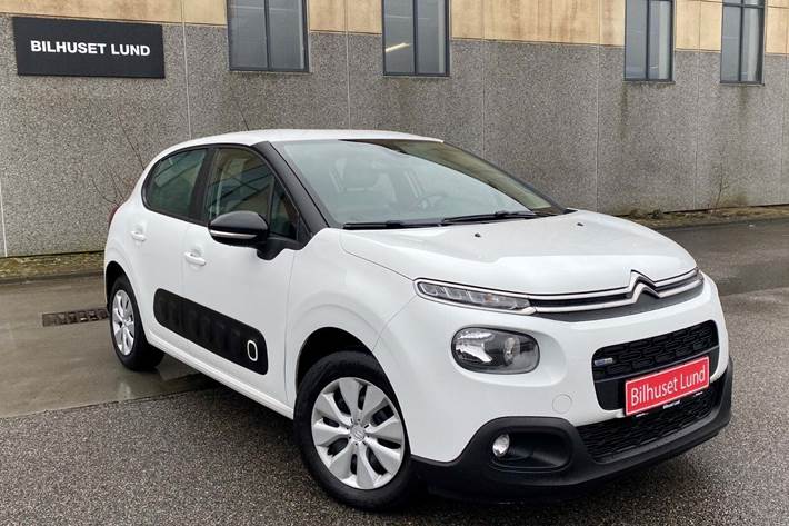 Hvid Citroën C3 fra 2018
