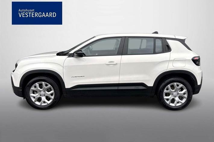 Hvid Jeep Avenger fra 2025