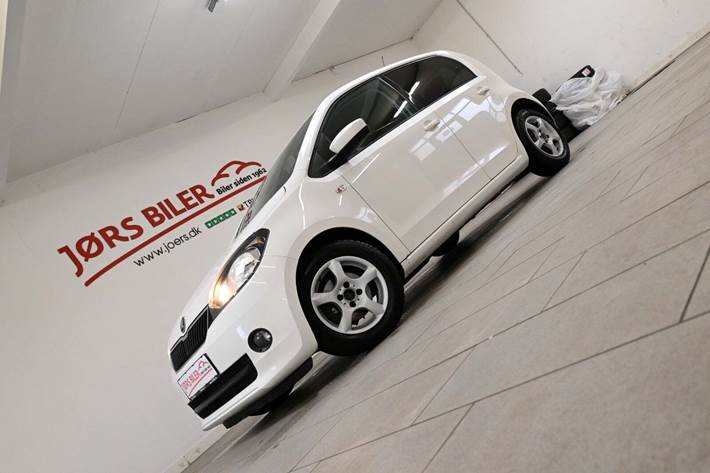 Hvid Skoda Citigo fra 2013