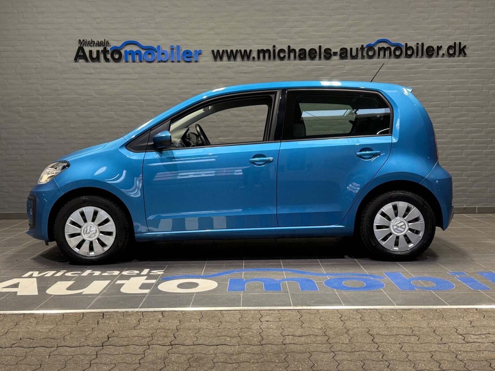 Blå VW UP! fra 2018