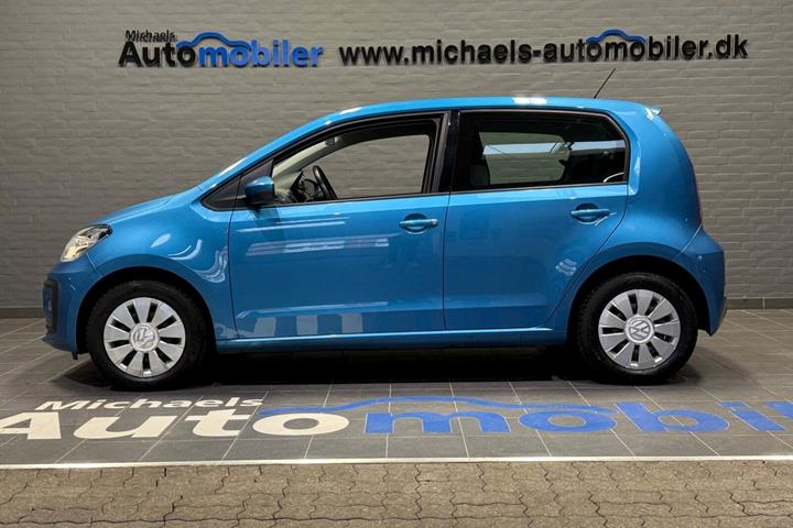 Blå VW UP! fra 2018
