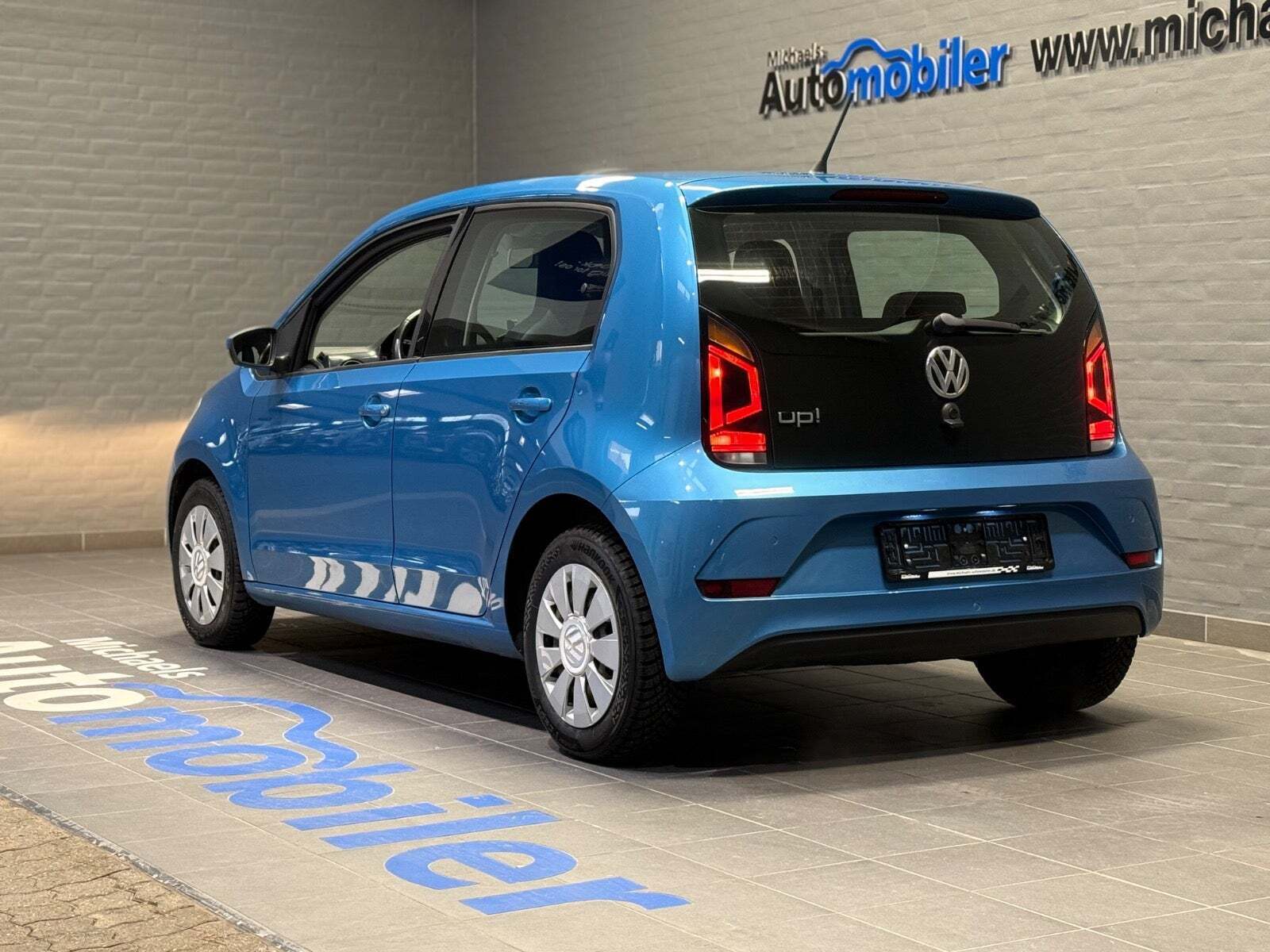 Blå VW UP! fra 2018