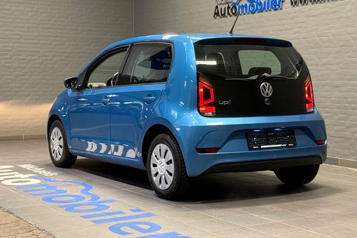 Blå VW UP! fra 2018