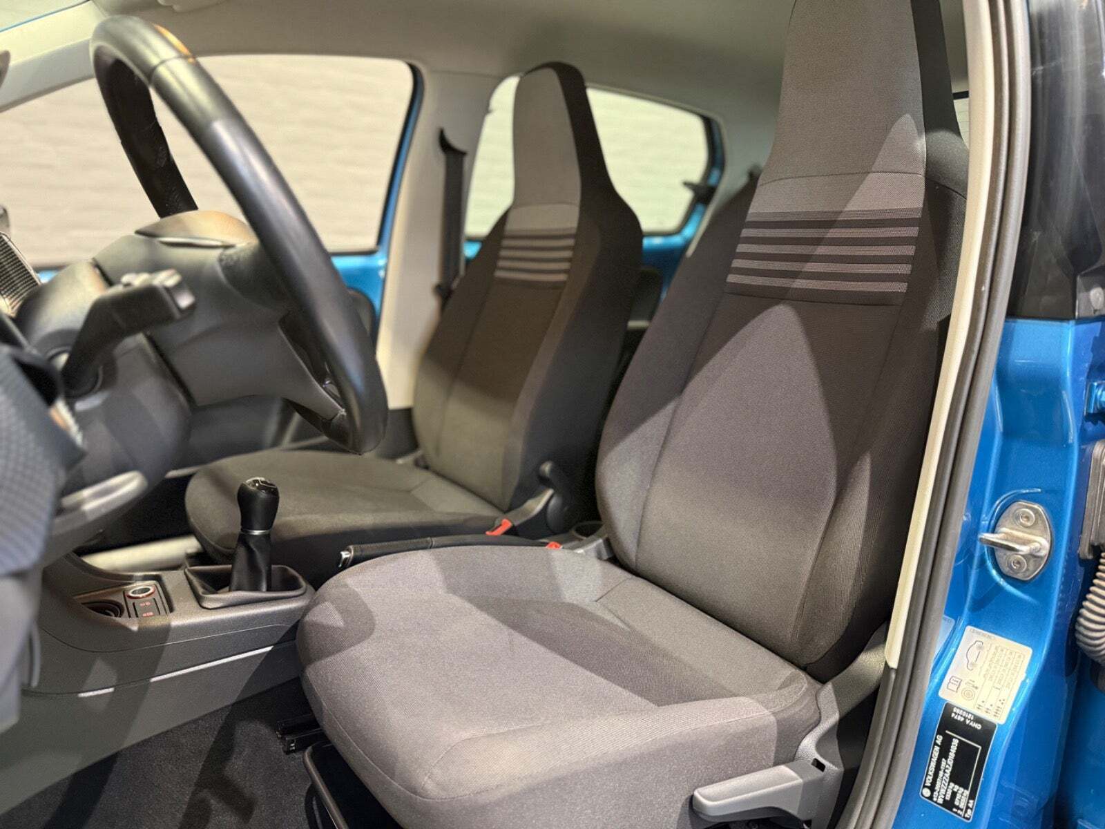 Blå VW UP! fra 2018