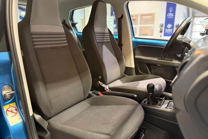 Blå VW UP! fra 2018