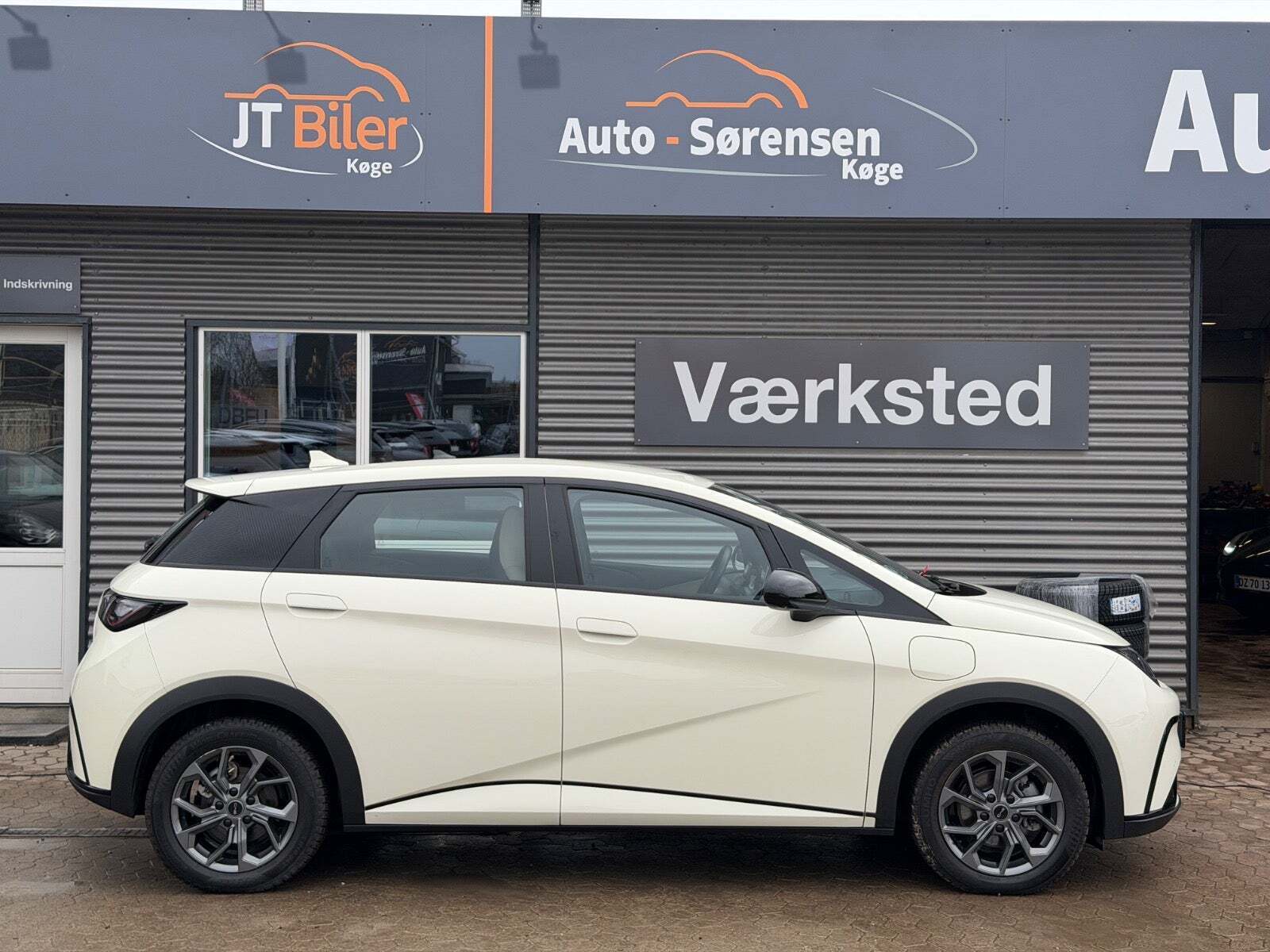 Beige BYD Dolphin fra 2023