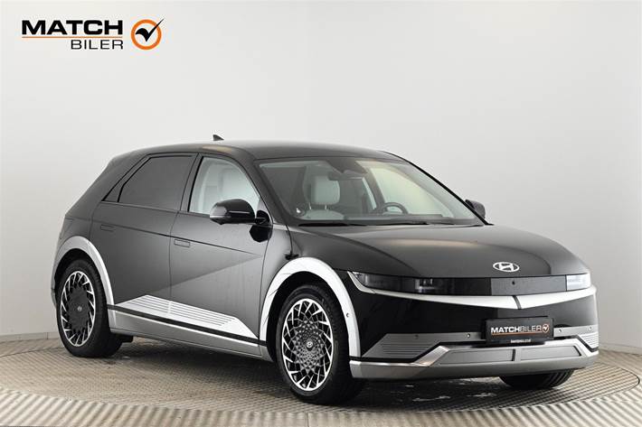 Sort Hyundai Ioniq 5 fra 2021 set udefra