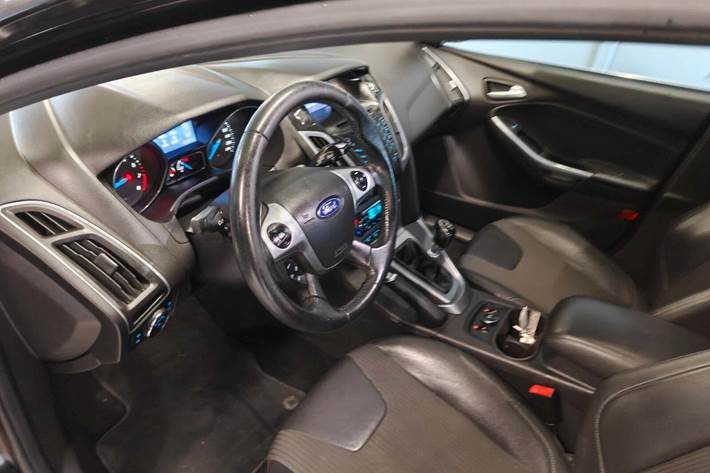 Gul Ford Focus fra 2007