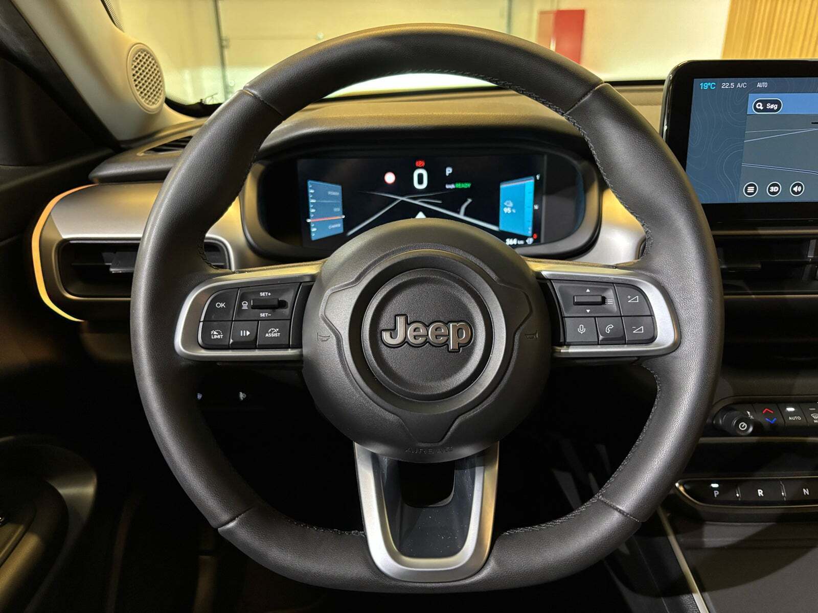 Gul Jeep Avenger fra 2024