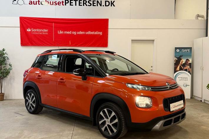 Orange Citroën C3 Aircross fra 2017 set udefra