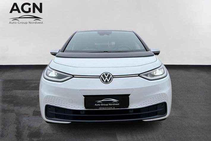 Hvid VW ID.3 fra 2020
