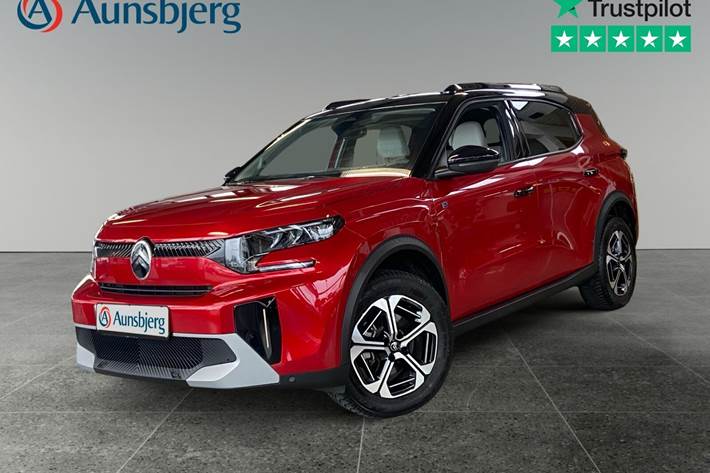 Rød Citroën e-C3 Aircross fra 2025