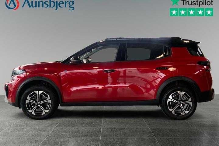 Rød Citroën e-C3 Aircross fra 2025