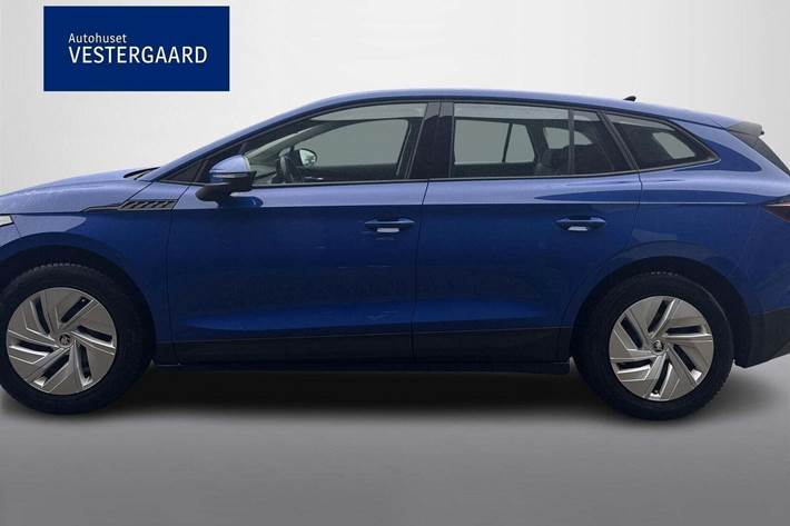 Blå Skoda Enyaq fra 2021