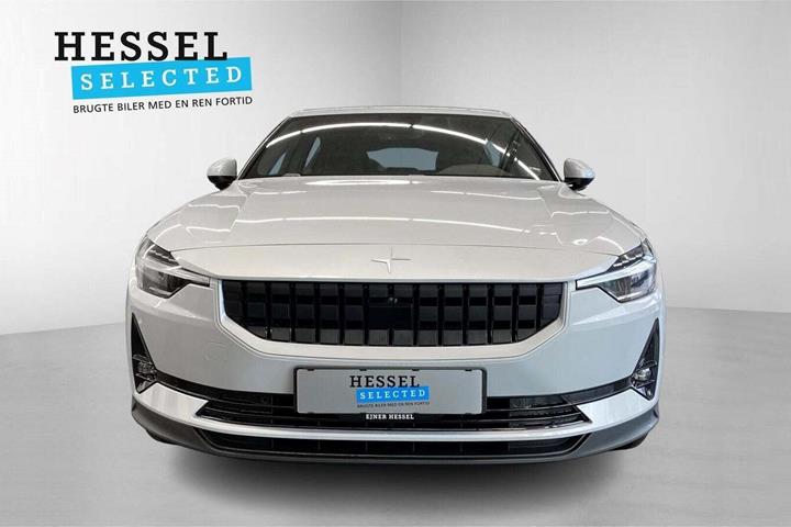 Hvid Polestar 2 fra 2023
