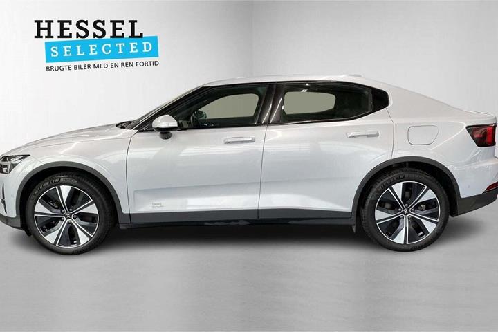 Hvid Polestar 2 fra 2023