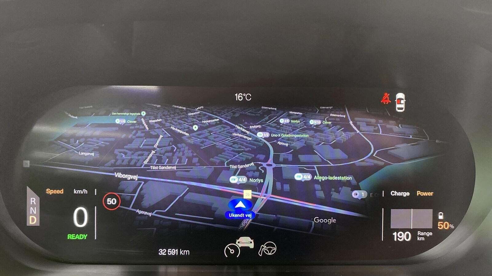 Hvid Polestar 2 fra 2023