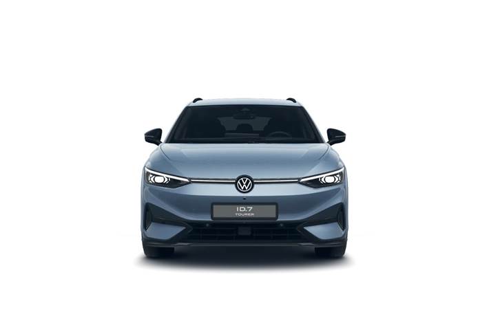Blå VW ID.7 fra 2025