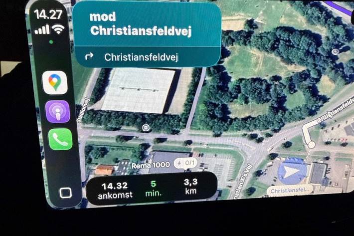 Grå Ford EcoSport fra 2019