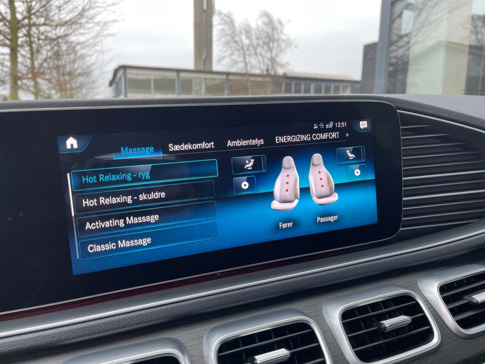 Sort Mercedes GLS400 d fra 2020