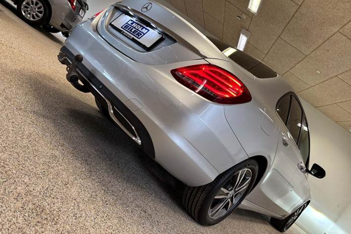 Sølv Mercedes C220 d fra 2018