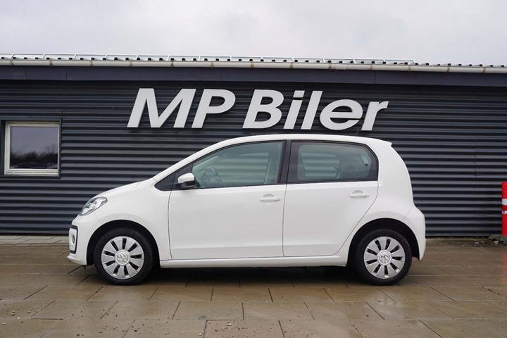 Hvid VW UP! fra 2018