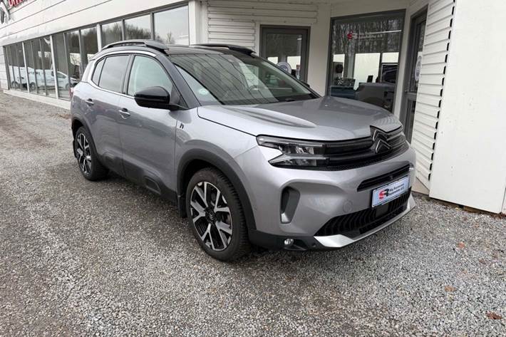 Sølv Citroën C5 Aircross fra 2022 set udefra