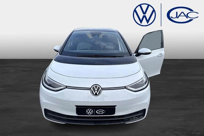 Hvid VW ID.3 fra 2021