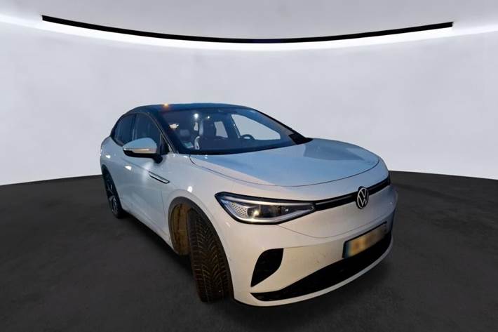 Hvid VW ID.5 fra 2022 set udefra