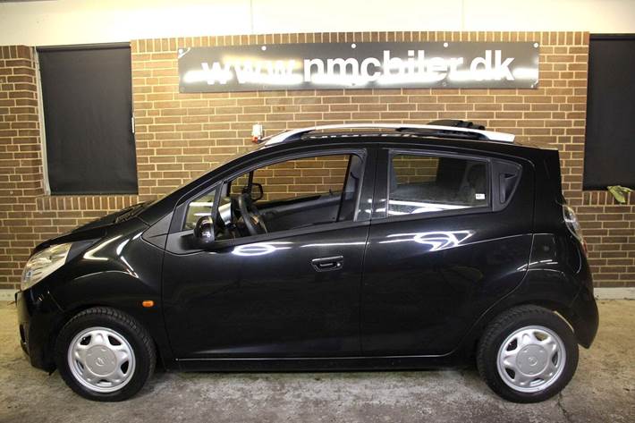 Sort Chevrolet Spark fra 2011