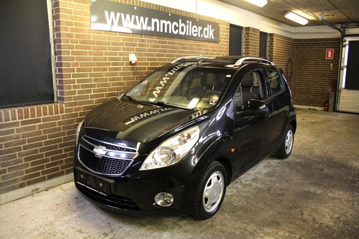 Sort Chevrolet Spark fra 2011
