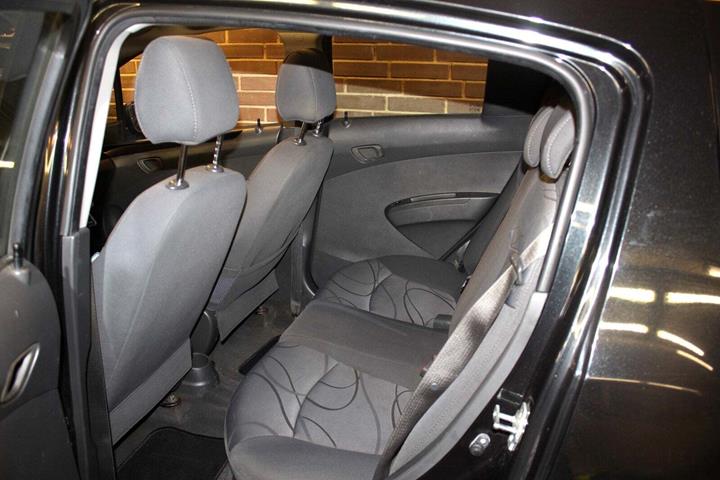 Sort Chevrolet Spark fra 2011