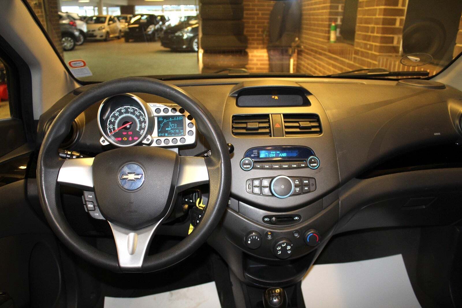 Sort Chevrolet Spark fra 2011
