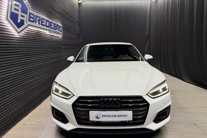 Hvid Audi A5 fra 2016
