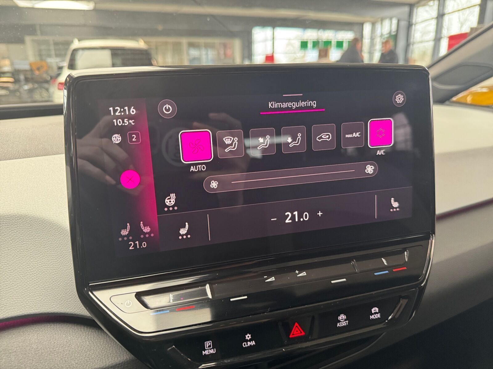 Grå VW ID.3 fra 2021