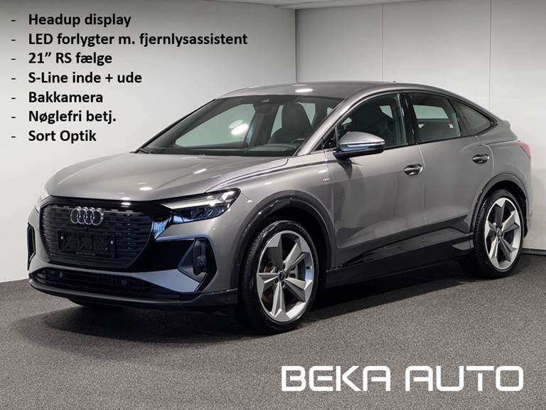 Audi Q4 e-tron 40 S-line Sportback