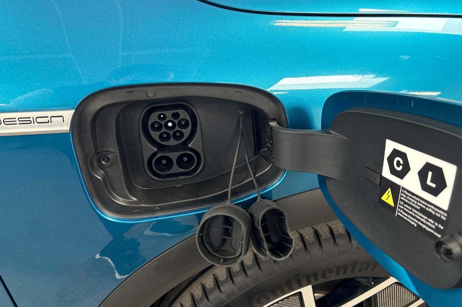 Blå BYD Atto 3 fra 2022