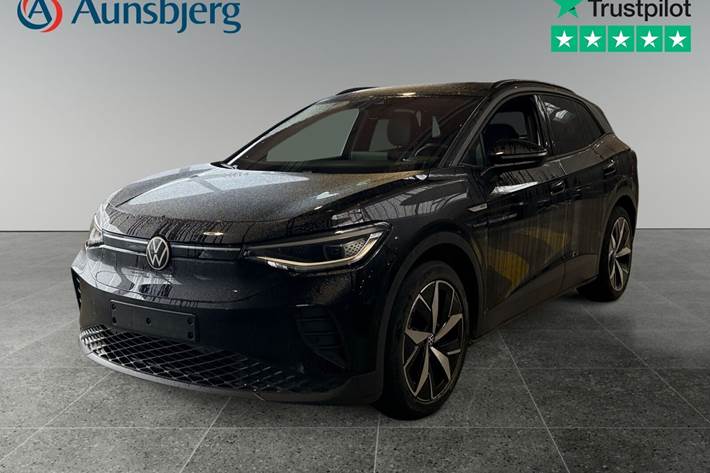 Sort VW ID.4 fra 2022 set udefra