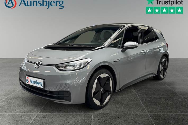 Grå VW ID.3 fra 2023