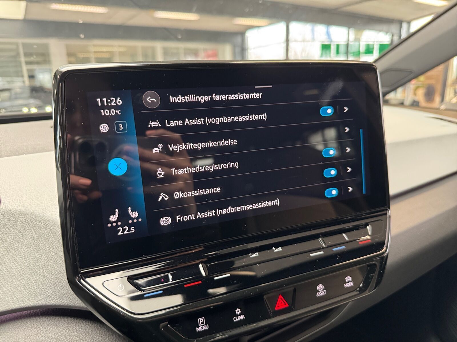 Grå VW ID.3 fra 2023