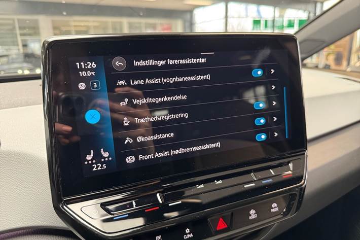 Grå VW ID.3 fra 2023