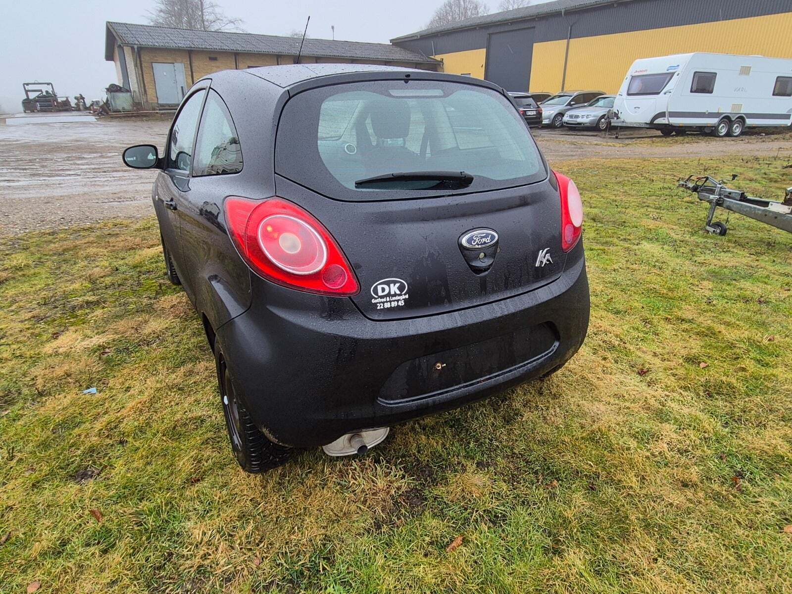 Sort Ford Ka fra 2014