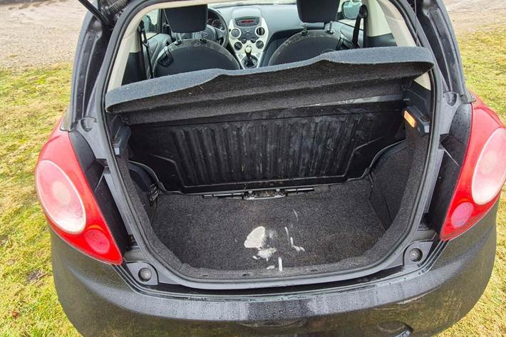 Sort Ford Ka fra 2014